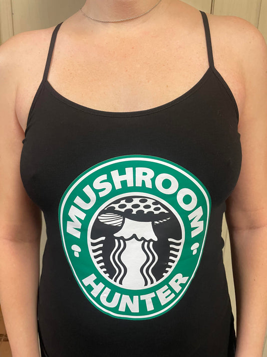 Mushroom Hunter Tank Top (Original Mushroom Nerds Design)